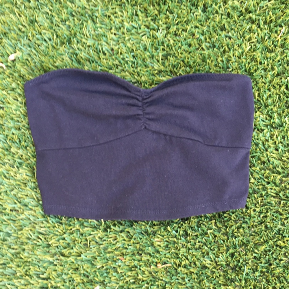 EUC Forever 21 Sweetheart Neckline Crop Top